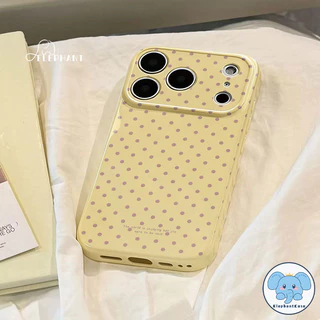 เคสไอโฟน17 11สำหรับ IPhone 16 7 8 15 Plus XR X XS Air 17 12 15 13 16 14 Pro Max เคสหัวใจฟอง จุดสี กันกระแทก สไตล์ฮิต