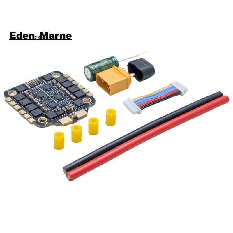 [Eden_Marner]-HF32 4IN1 45A ESC 3-6S 10-26.4V Dshot600 HF32 Firmware 30.5mmX30.5mm/ สําหรับ FPV Raci