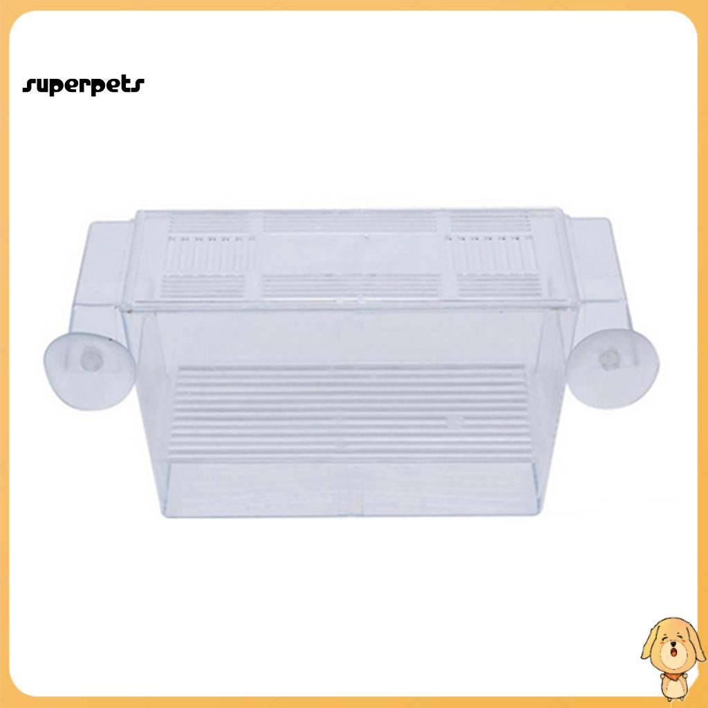 <COD> Aquarium Fish Tank Guppy Double Breeding Breeder Rearing Trap Box Hatchery