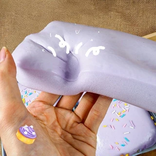 สกุชชี่ ไอติมมูส Squishy ของเล่นบีบอัด เหนียว เด้งช้า! บีบแล้วเพลิน สุ่มบีบได้ เหมาะคลายเครียด ของเล่นเด็กและผู้ใหญ่