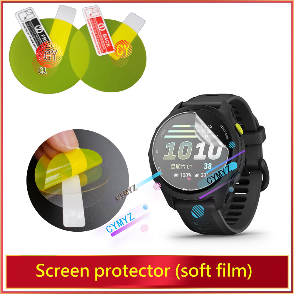 Garmin Forerunner 70 170 ฟิล์มเพลง ฟิล์มป้องกัน Repairable Cover HD Soft TPU Hydrogel Film Garmin Forerunner 70 170 Music screen protector