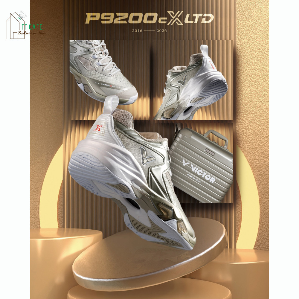 VICTOR รองเท้ากีฬาแบดมินตัน รุ่น P9200cXLTD ครบรอบ 10 ปี ซีรีส์ P9200 ลิขสิทธิ์แท้จาก VICTOR SPORT T
