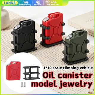 ร้านอยู่ที่ไทย อุปกรณ์ตกแต่งรถยนต์ สำหรับ1/10 RC TRX4 SCX10 จําลองการใช้ถังน้ำมัน ขนาดกะทัดรัด ทนทาน