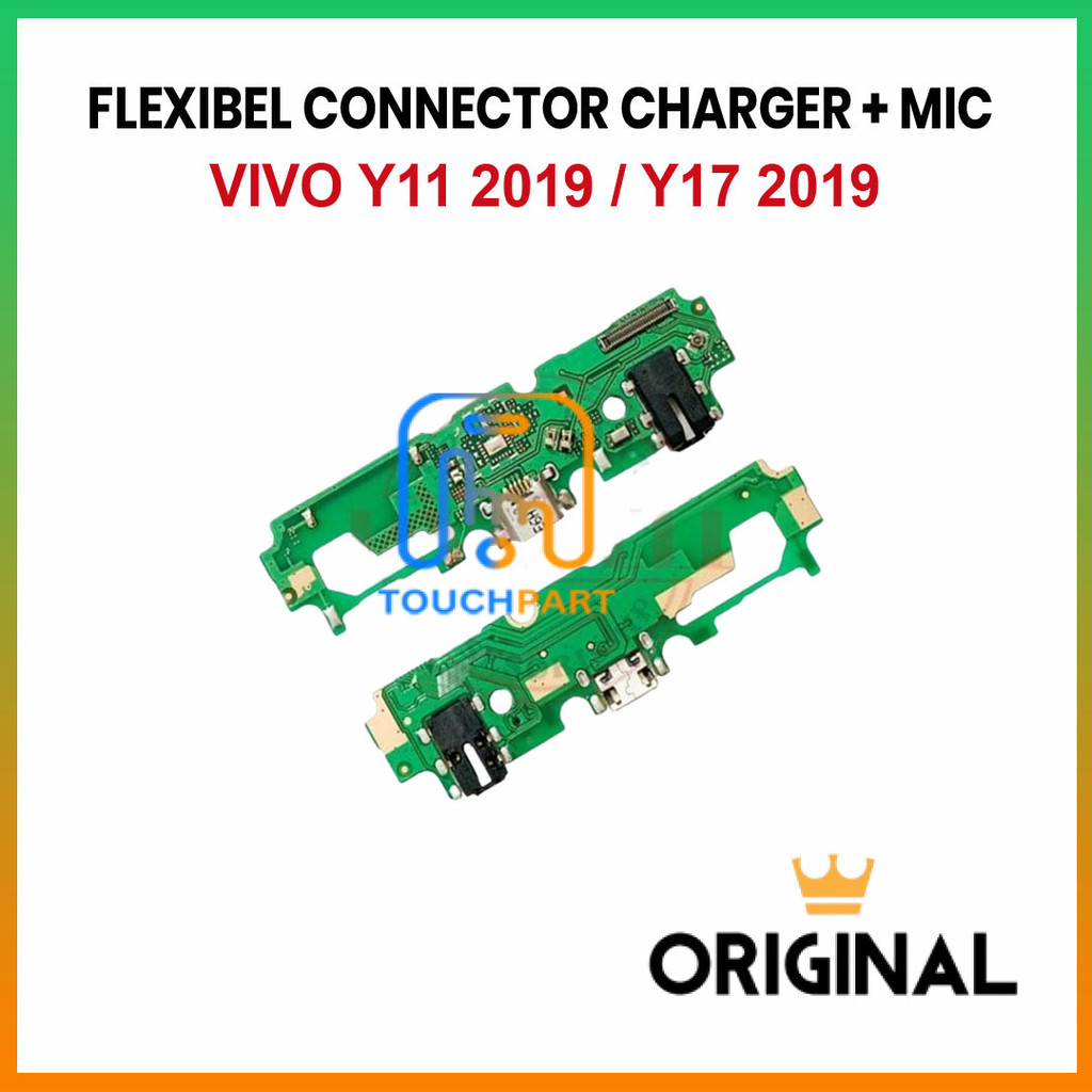 FLEXIBLE CONNECTOR CHARGER VIVO Y11 2019 / Y17 2019 แฮนด์ฟรี + ไมค์
