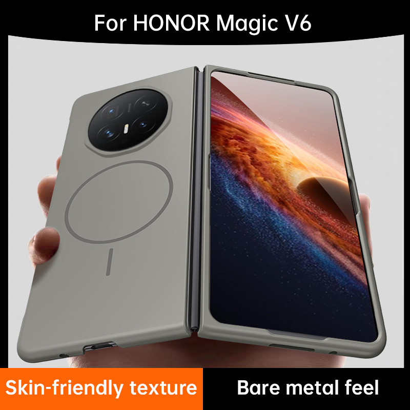 Magnetic Ultra Thin สําหรับ HUAWEI honor magic V6 V5 V3 V2 mate X6 X5 X3 X2 ผิวกันกระแทก Hard Shell