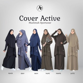 Aghnisan - Cover Active | Baju Olahraga Muslimah Syar'i