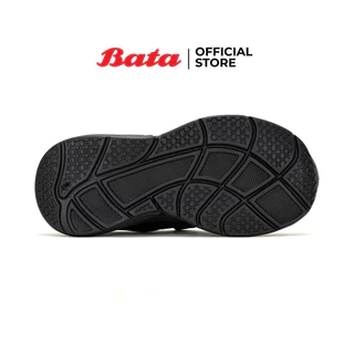 Bata บาจา Bubble Gummer รองเท้านักเรียนชาย แบบสวมปรับขนาดได้ ลายสไปเดอร์แมน สีดำ 3416151 สีขาว 3411511