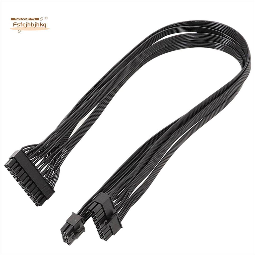 [fsfejhbjhkq]18+10-Pin to 24-Pin ATX Power Supply Cable, Modular PSU Power Cable สําหรับ RMx Series 