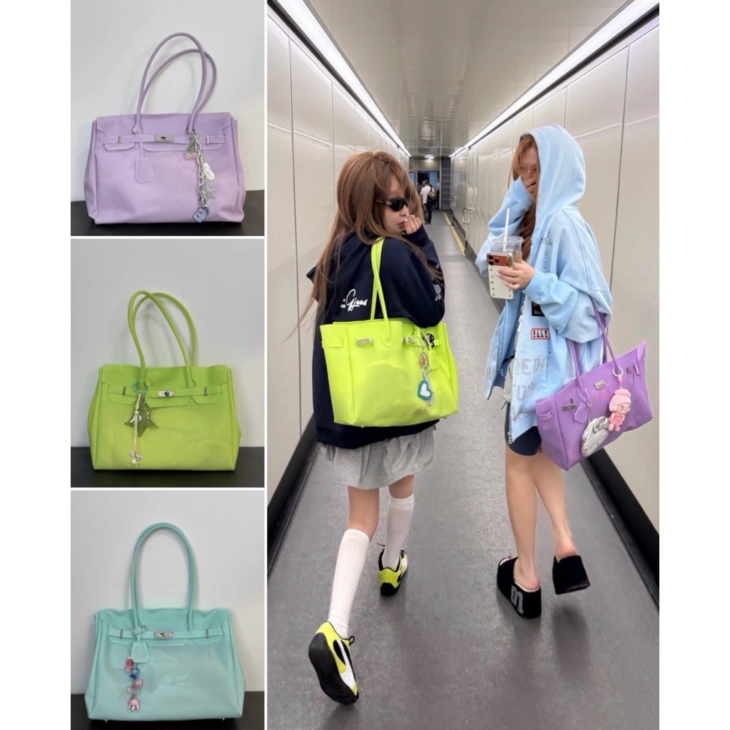 พร้อมส่งด่วน🇹🇭 ไม่ต้องรอพรี Jelly firkin bag ทักแชทแจ้งสีก่อนนะคะ