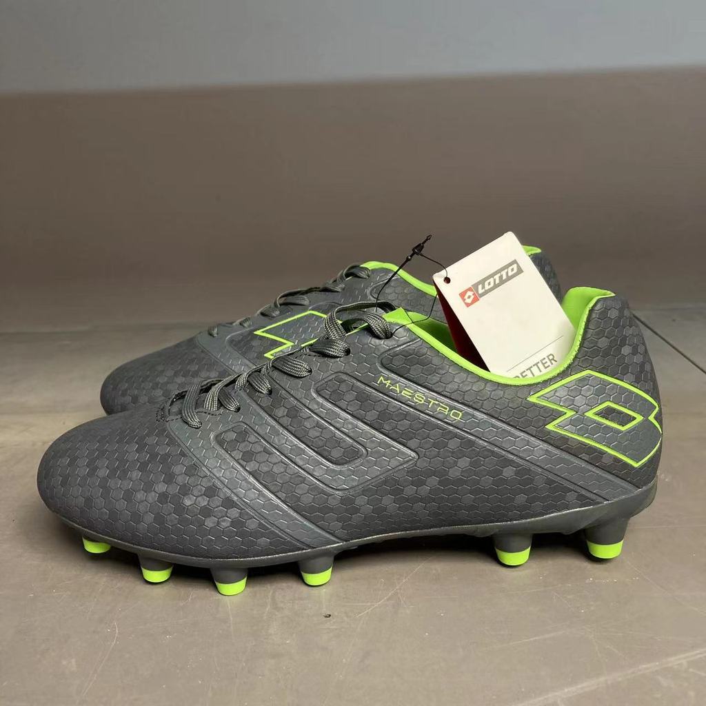 LOTTO LOTTO รองเท้าฝึกซ้อมฟุตบอลมืออาชีพสําหรับผู้ชาย MAESTRO FG