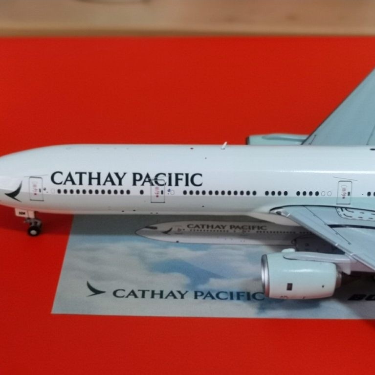 #1:: : รุ่น 400#JC国泰航空B777-300 บี-เอชเอ็นเอ็ม