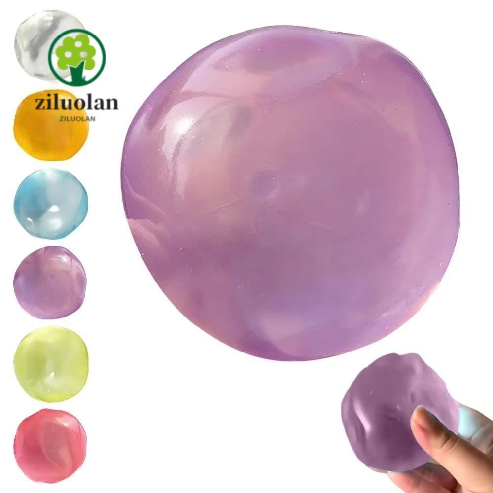 ZILUOLAN Maltose ของเล่นบีบ, residentce Slow-Rebound Toy, Creative Stress Relief Plasticity Soft Simulation Transparent Maltose for Party Favors