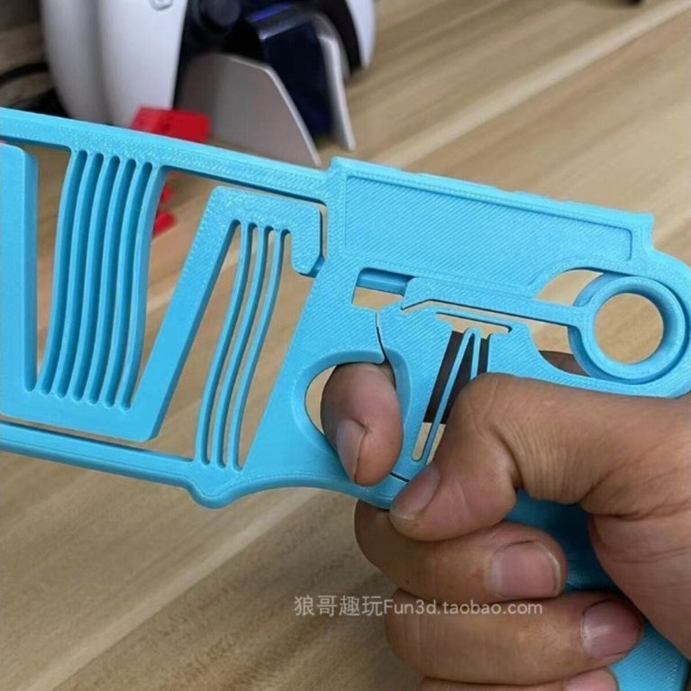 [Wolf Brother Fun Play] เครื่องส่งสัญญาณแบบยืดหยุ่น 3D การพิมพ์ DIY ของเล่น-ปั้นไม่ฉีด C7DK