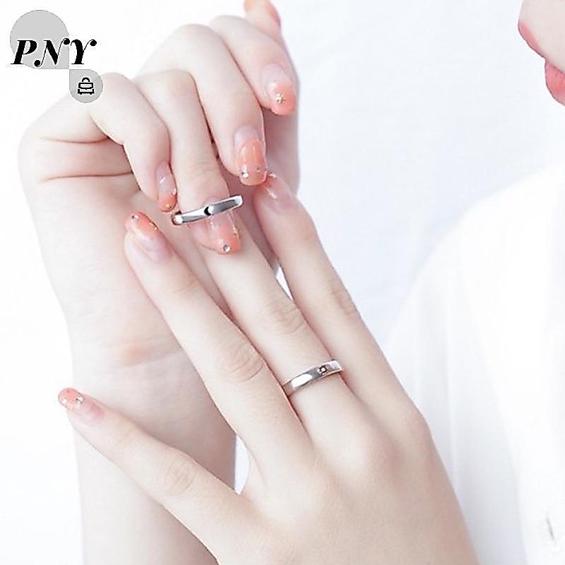 [PNY] แหวนคู่รัก Sun Moon แฟชั่นเปิดสําหรับวันครบรอบแต่งงาน VN