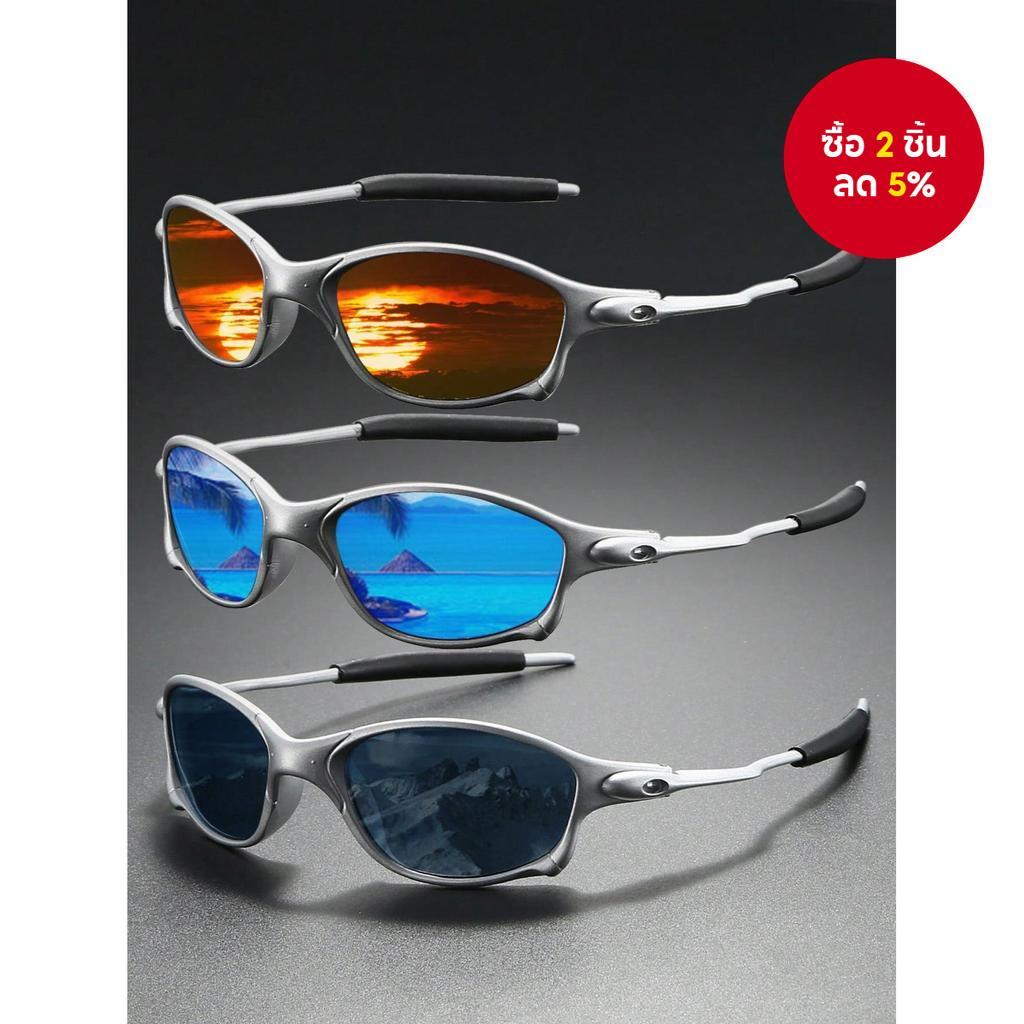 1 ชิ้น 3 ชิ้นผู้ชายกรอบแคบ Retro Y2K Elegant Unisex แว่นตากันแดดสแควร์ Anti UV