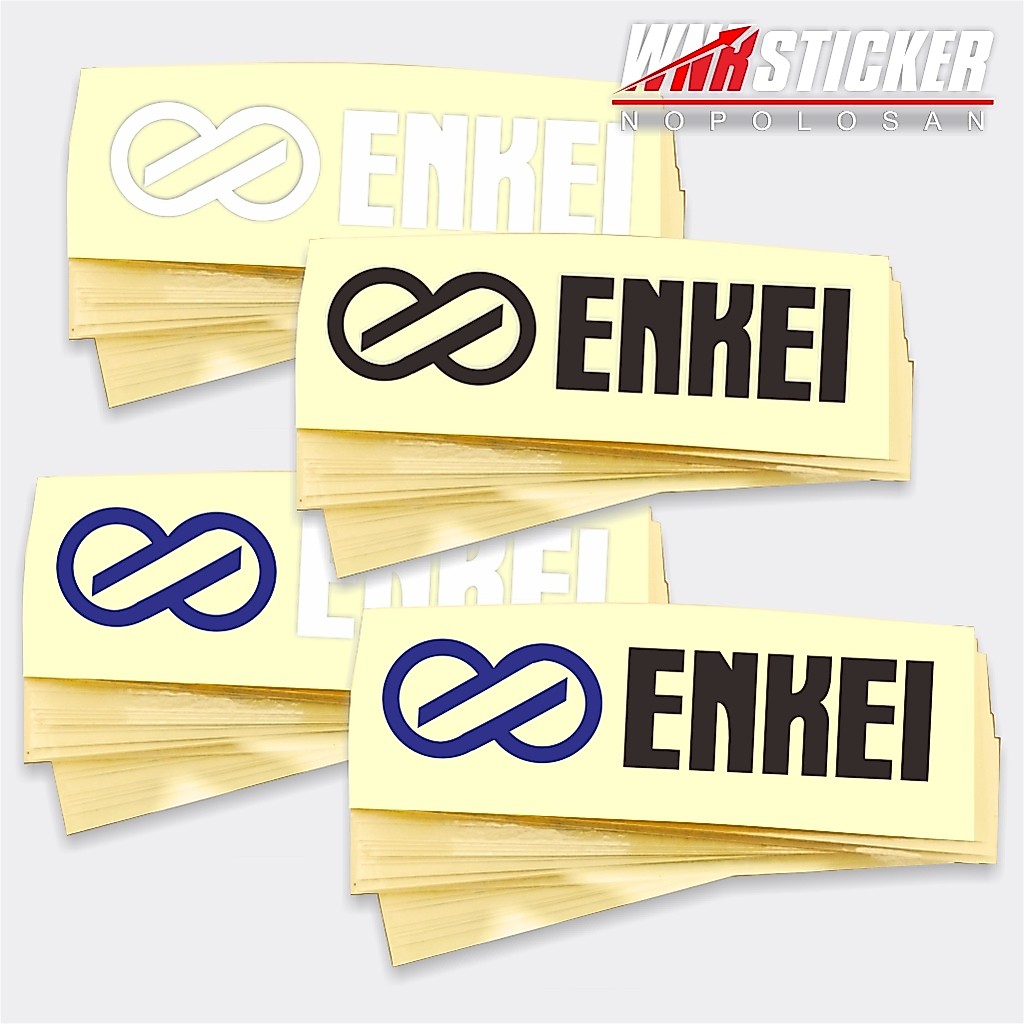 สติ๊กเกอร์ Enkei แบบกําหนดเอง, หลากหลายขอบรถยนต์, หน่วยขายปลีก