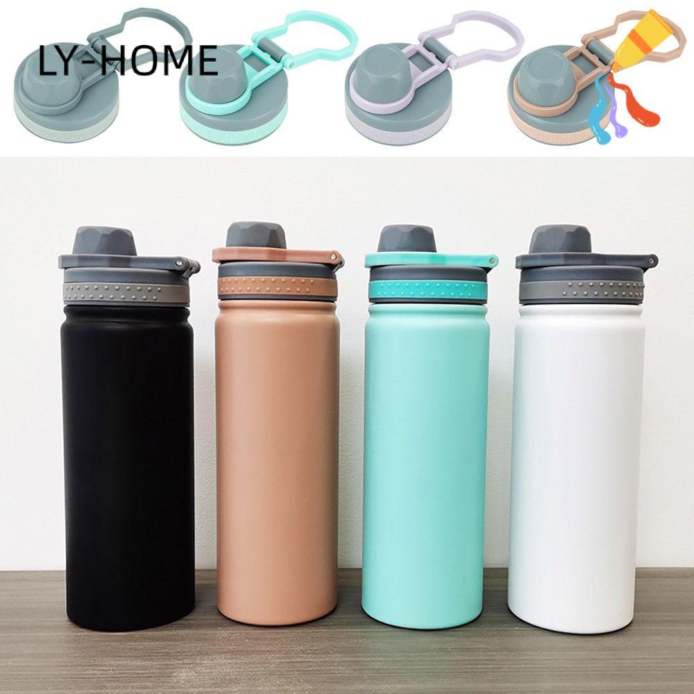 LIAOYING 1 ชิ้นถ้วยหมวก, 530 ml/750 ml TS-8706B/TS-8709B ขวด, Universal PVC พร้อมซีลแหวน Splash Proof ปิดผนึกฝาปิดสําหรับ Tyeso 530ml/750ml TS-8706B/TS-8709B ขวด