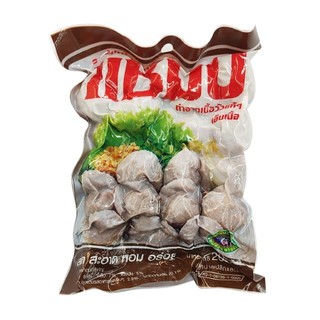 แชมป์ ลูกชิ้นเอ็นเนื้อ Champ Beef Tendon Balls 200g.