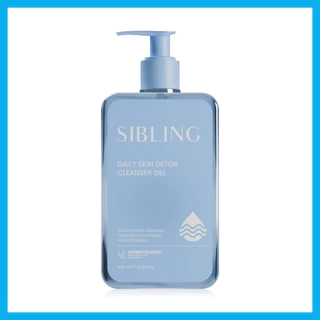 SIBLING Daily Skin Detox Gel Cleanser 300ml เจลล้างหน้าซิบบลิ้ง แพ็กเกจ Cinnamoroll ทำความสะอาดผิวล้ำลึก อ่อนโยน.