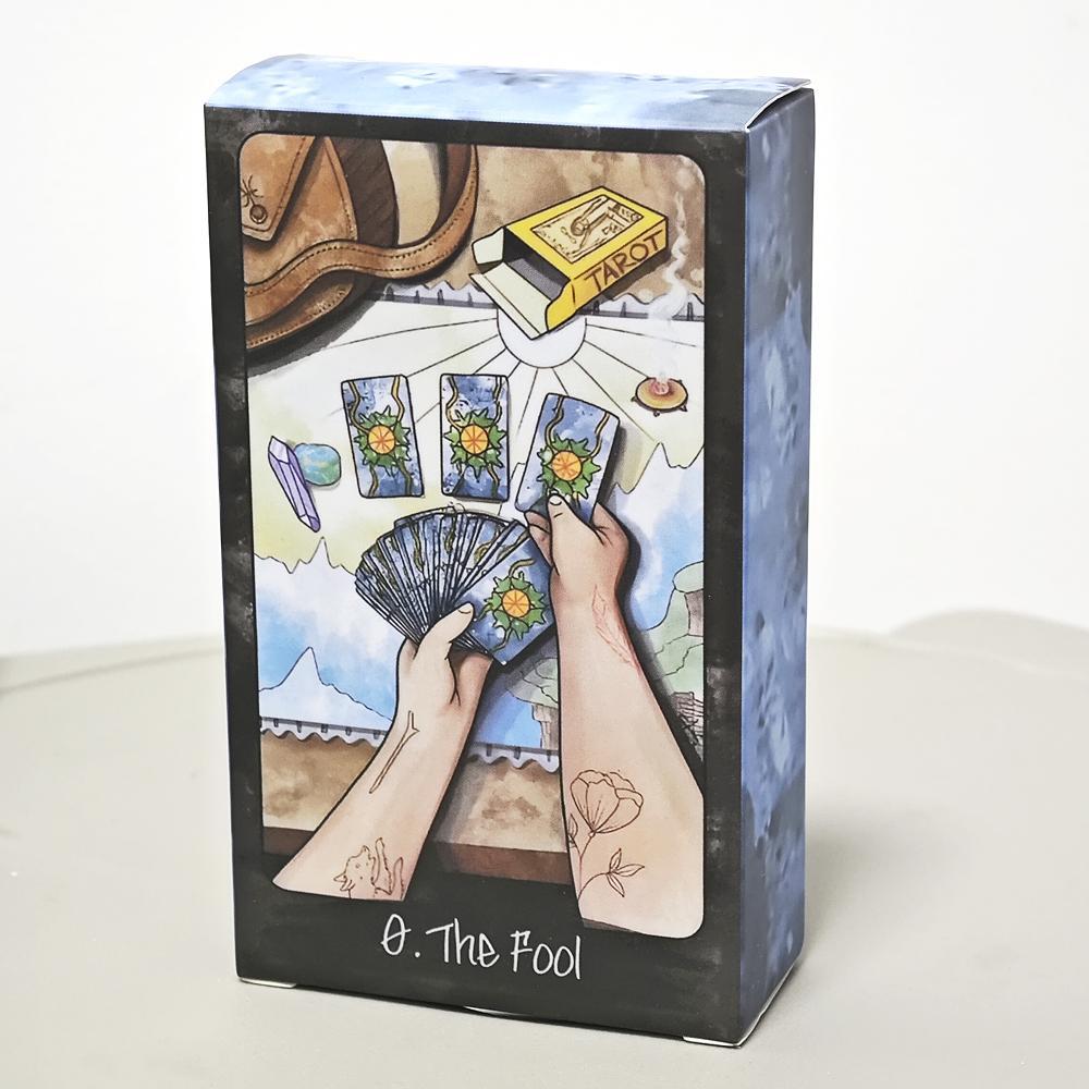 Pocket of Peers Tarot 10.3*6 ซม. 80 การ์ด Tarot Deck Featuring บุคคลจาก Ever G