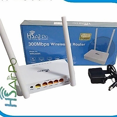 HSAIRPO WR300N เราเตอร์ไร้สาย HS AIRPO 300Mbps