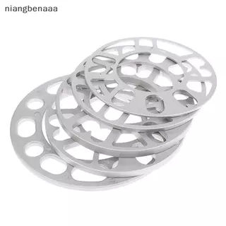 (niangbenaaa) 3/5/6/8/10 มม.อลูมิเนียมล้อรถ Spacer Adaptor Shims แผ่นรถอุปกรณ์เสริมใหม่