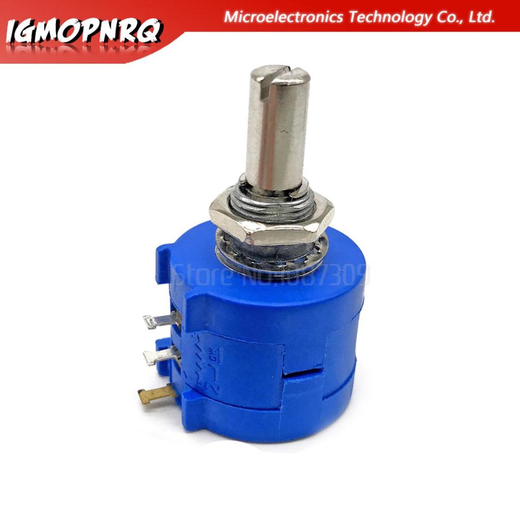3590S-2-102L 3590S 1K โอห์ม Precision Multiturn Potentiometer 10 แหวนตัวต้านทานแบบปรับได้