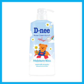 D-Nee Moisture Kiss Shower Cream 450ml ครีมอาบน้ำ ดีนี่ เผยผิวนุ่มชุ่มชื้น อิ่มน้ำ กลิ่นหอมละมุนยาวนาน.
