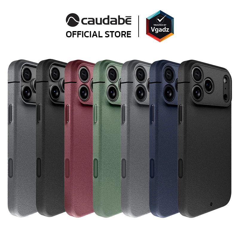 Caudabe เคสสำหรับ iPhone 17 / Air / 17 Pro / 17 Pro Max รุ่น Sheath (Open/Precise)