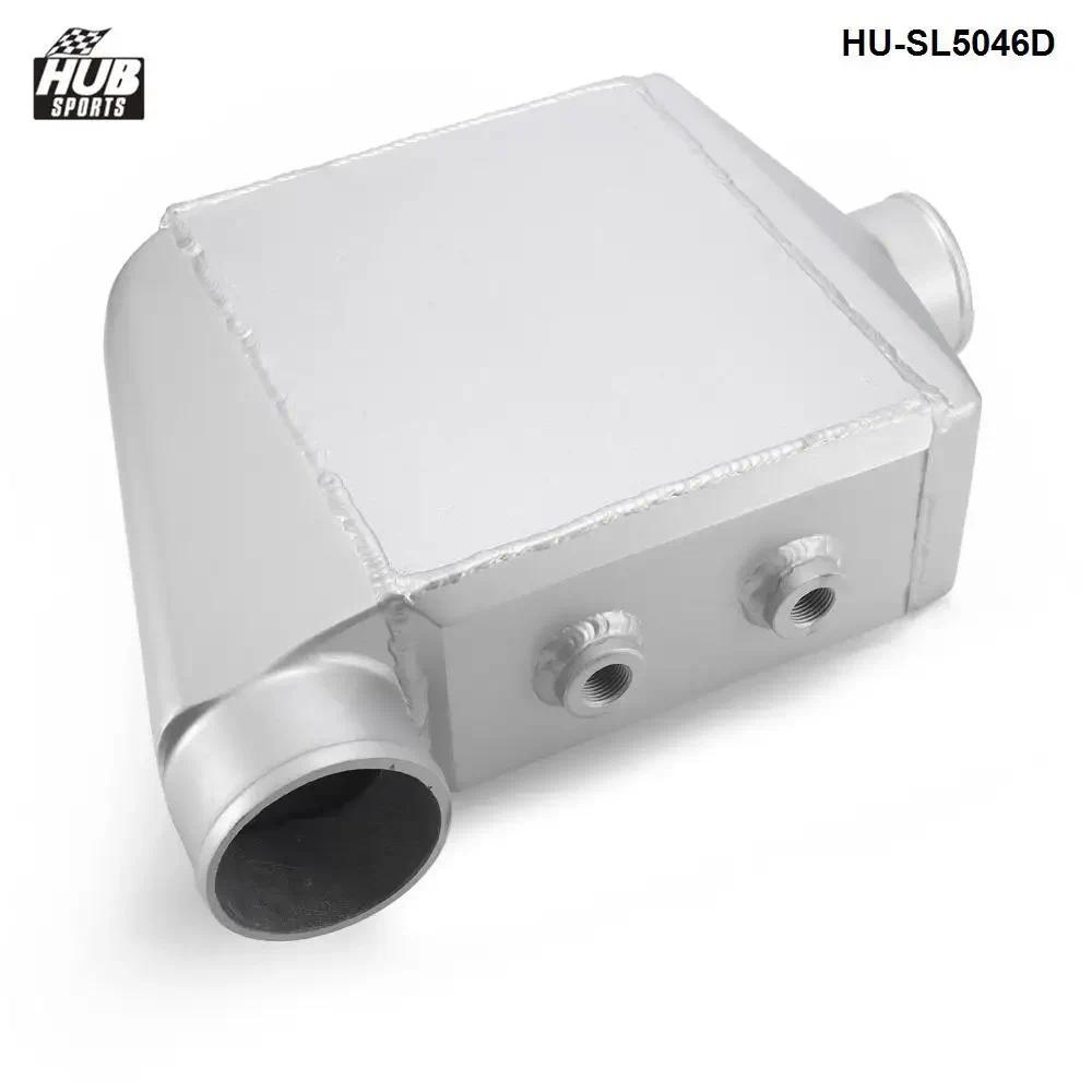 HU Turbo Water to Air Intercooler 250 X 220 X 115mm Inlet/Outlet: 3.5" Front Mount Aluminum Turbo In