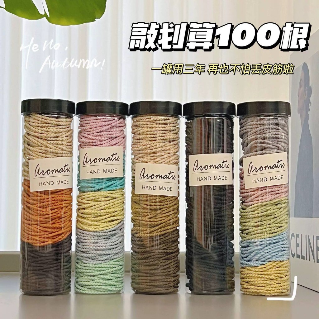 Simple Hair Tie ความยืดหยุ่นสูงไม่เจ็บผมผม Tie ปฏิบัติ All-Match ยางรัดผม Tie