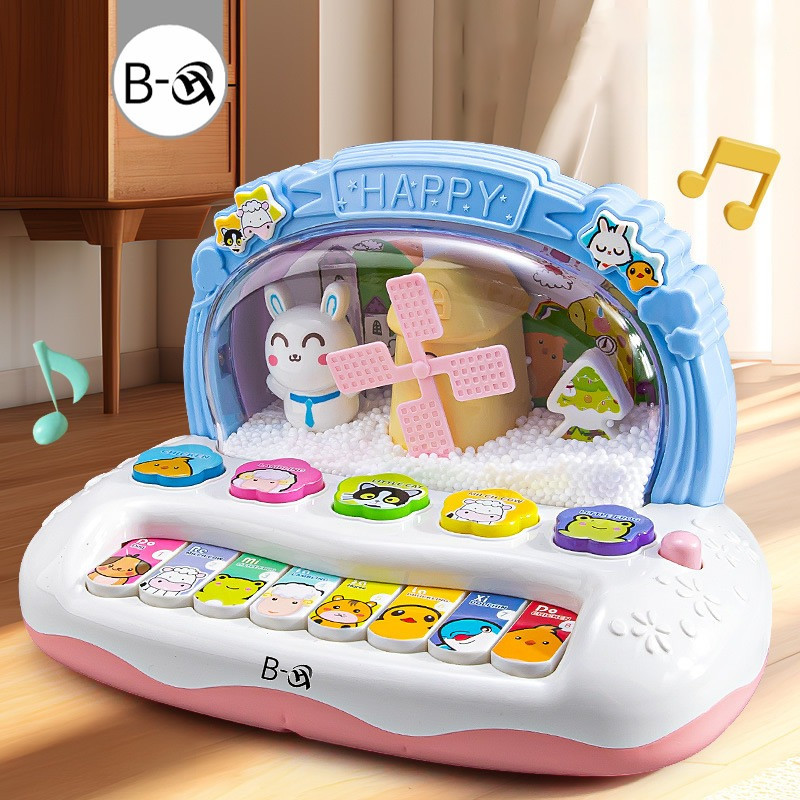 BHQ ของเล่นดนตรี เปียโนมีเสียงเพลง ของเล่นเด็ก ของเล่นเสริมพัฒนาการ