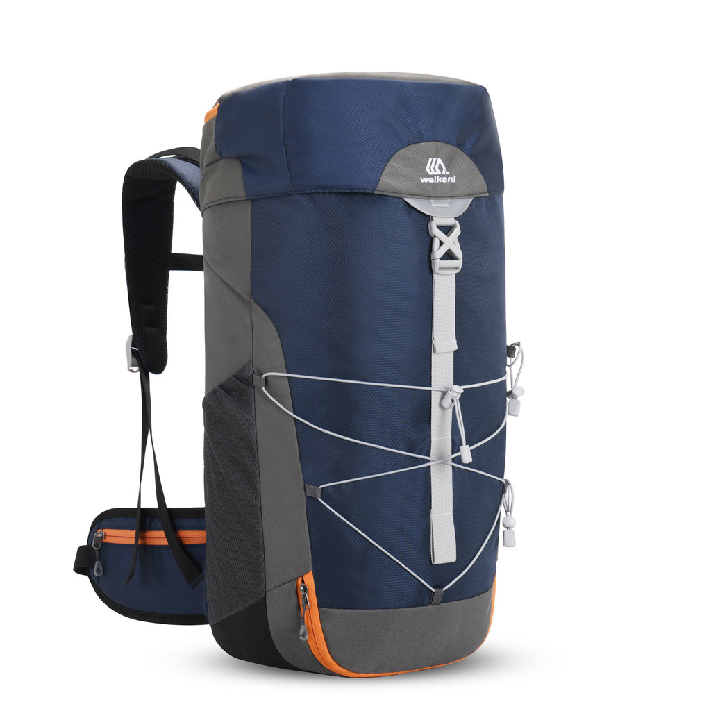 Weikani Ultralight กระเป๋าเป้สะพายหลังเดินป่า 0.63 กก.40L ขนาดใหญ่ความจุ Camping Trekking กระเป๋ากัน