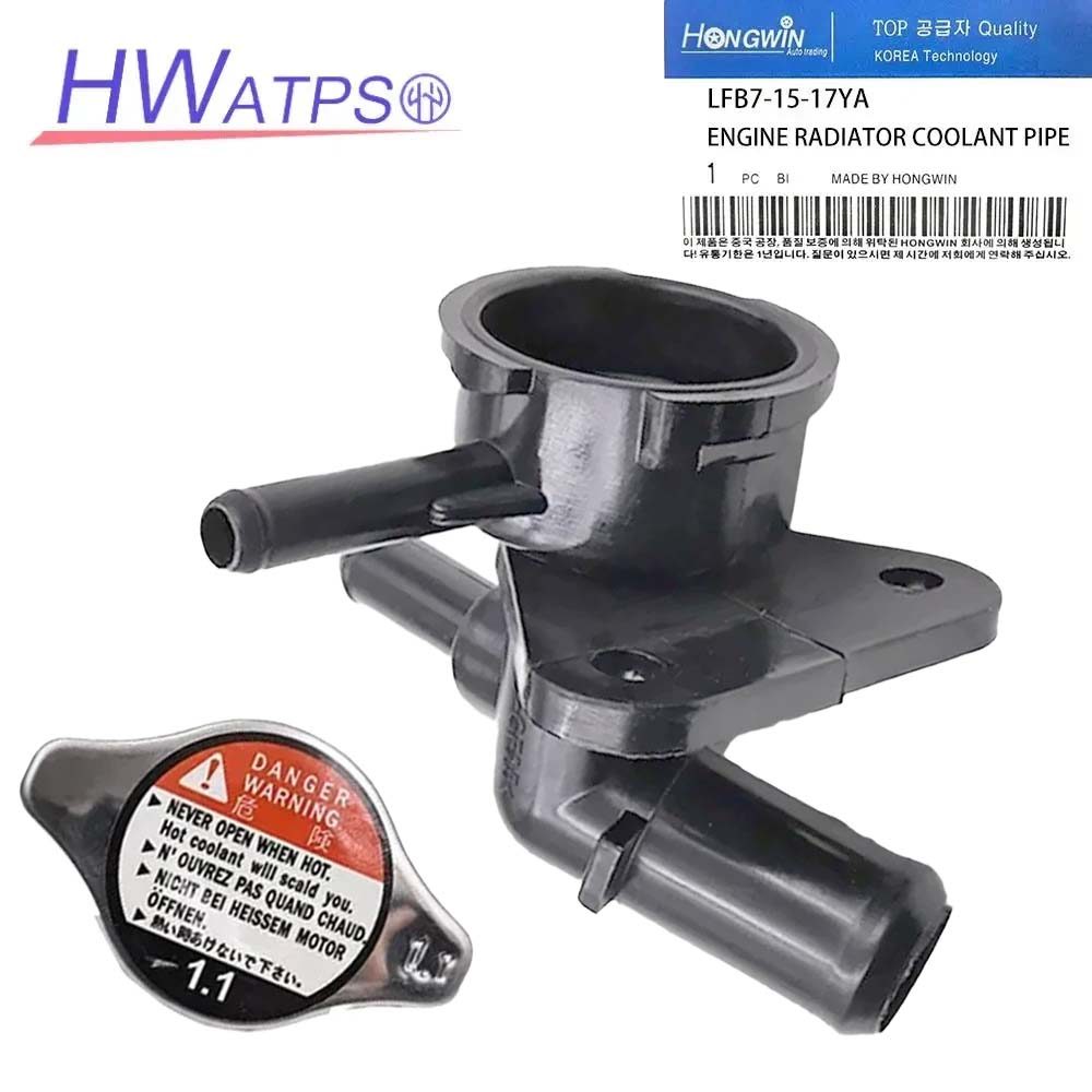 LFB7-15-17YA หม้อน้ํา Filler คอ W/หมวกสําหรับ MAZDA 5 2006-2010 สําหรับ MAZDA 6 2.3L 2006-2008 LFB7-