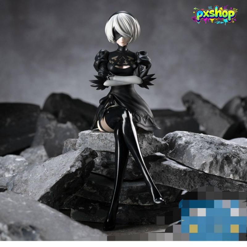 ฟิกเกอร์ 2B นั่ง (Nier) 15cm PVC – วางบนบะหมี่/เคสพีซี