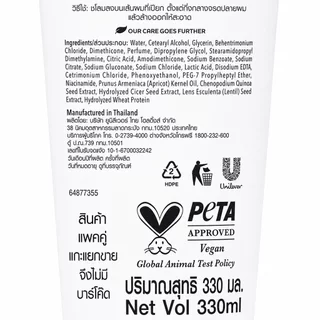LeeMart ครีมนวดผม โดฟ Dove 330ML คอนดิชันเนอร์ บำรุงเส้นผม โด๊ฟ ยอดนิยม รุ่น ขวดปั๊ม ครีมนวด โดฟ สีชมพู ดีท๊อกซ์ 330 มล.