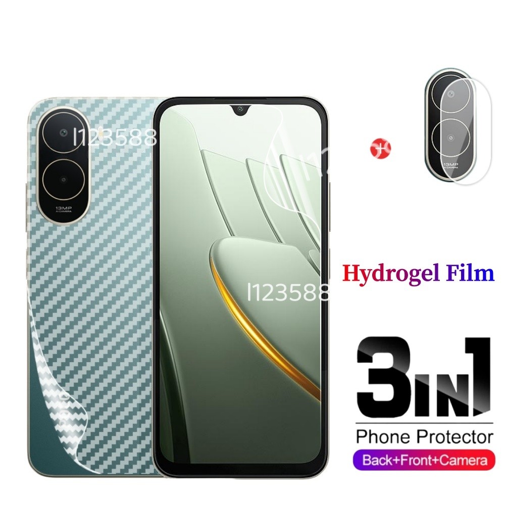 สําหรับ PocoC81 Pro 4G 2026 3 ใน 1 Hydrogel ฟิล์มสําหรับ Poco C81 Pro 4G C81Pro Xiaomi 2026 ด้านหน้า Anti Peep ความเป็นส่วนตัวป้องกันหน้าจอกล้องป้องกันเลนส์นุ่ม Slim