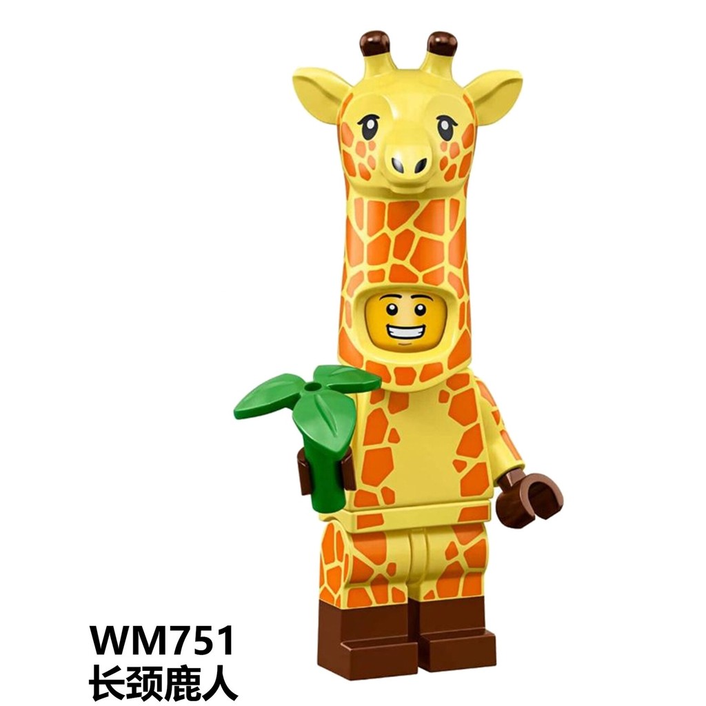 Lucy Minifigure Elsa Anna Watermelon Man Giraffe Man Building Blocks วาดเพลงการศึกษาของเล่น WM6067