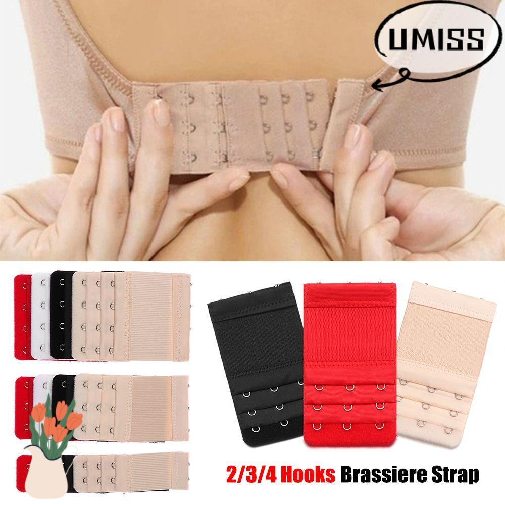 UMISS Bra Extender Hook ปรับได้ 2/3/4 ตะขอ 1/3 ชิ้น Bra Buckle