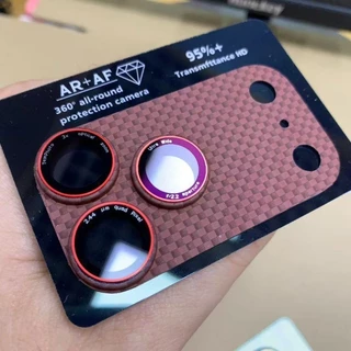 Kevlar คาร์บอนไฟเบอร์เนื้อเต็มเลนส์ป้องกัน Flim สําหรับ iPhone 17 Pro Max 17Pro กล้องด้านหลัง AR AF HD Nano Glass Shatterproof ฝาครอบโลหะ Anti Scratch Protector