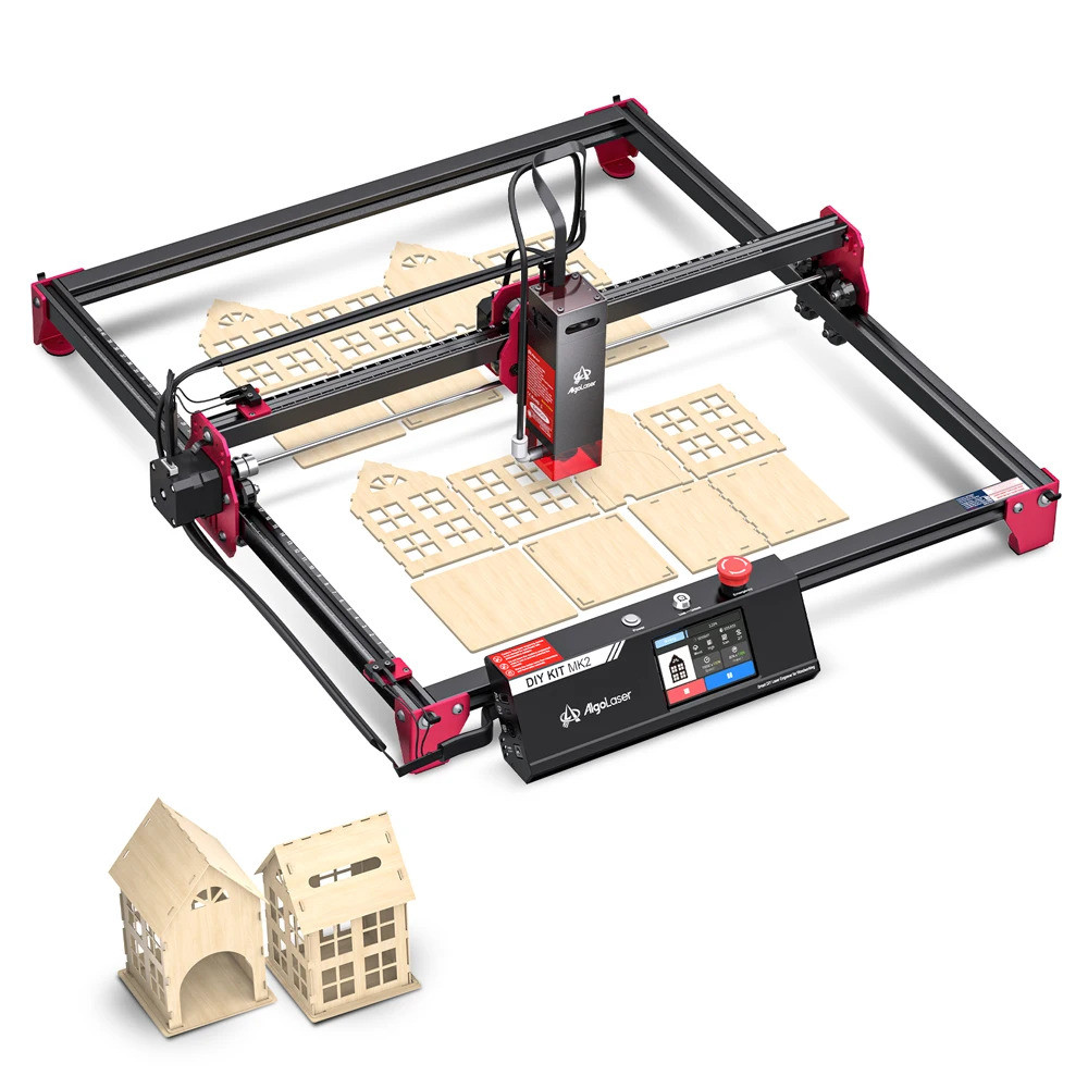 Y% ขายร้อน Algolaser DIY KIT MK2 10W 3d เลเซอร์แกะสลักและเครื่องตัด App Mini ตัดเลเซอร์เครื่องใหม่