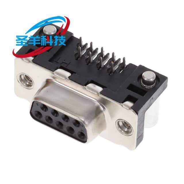 D09S33E6RX09LF Connector 〈 CONN D-SUB RCPT 9POS R/A 〉