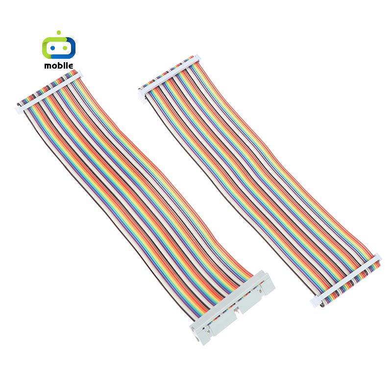 [maygood] ลวดต่อขยายสาย Raspberry Pi 40 Pin GPIO สําหรับบอร์ด Raspberry Pi 4B/3B GPIO