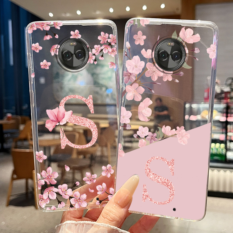 เคสโทรศัพท์สําหรับ Motorola Moto X4 กรณีดอกไม้สวยโปร่งใส Slim Soft ซิลิโคนคู่สําหรับ Moto X4 MotoX4 