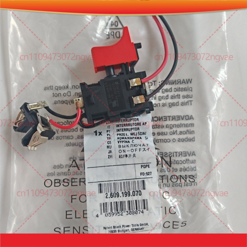 สําหรับไขควงแบตเตอรี่ลิเธียม Bosch GSR12-2/GSR14.4-2/GSR9.6-2 สวิตช์สากล 2609199070 อุปกรณ์เสริมเครื