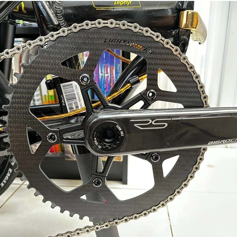 ZRACE RX Crank Spider อะแดปเตอร์ bcd 130 GPX Direct Mount สําหรับ SRAM 3 สกรู Crank bcd130 5 สลักเกล