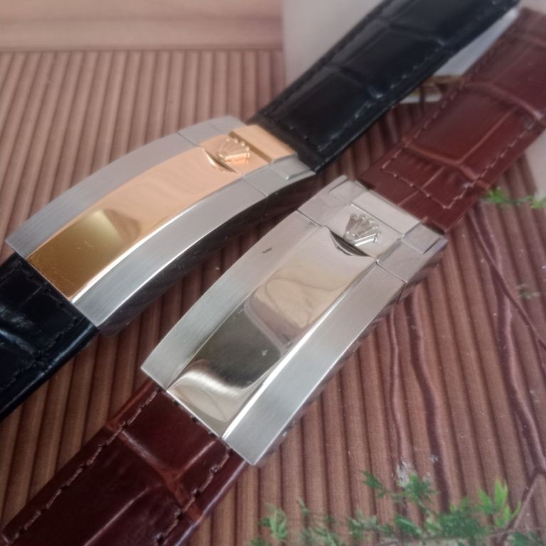 สายนาฬิกา Rolex หนังนุ่ม ทนทาน - สายหนัง Rolex Unisx 20MM