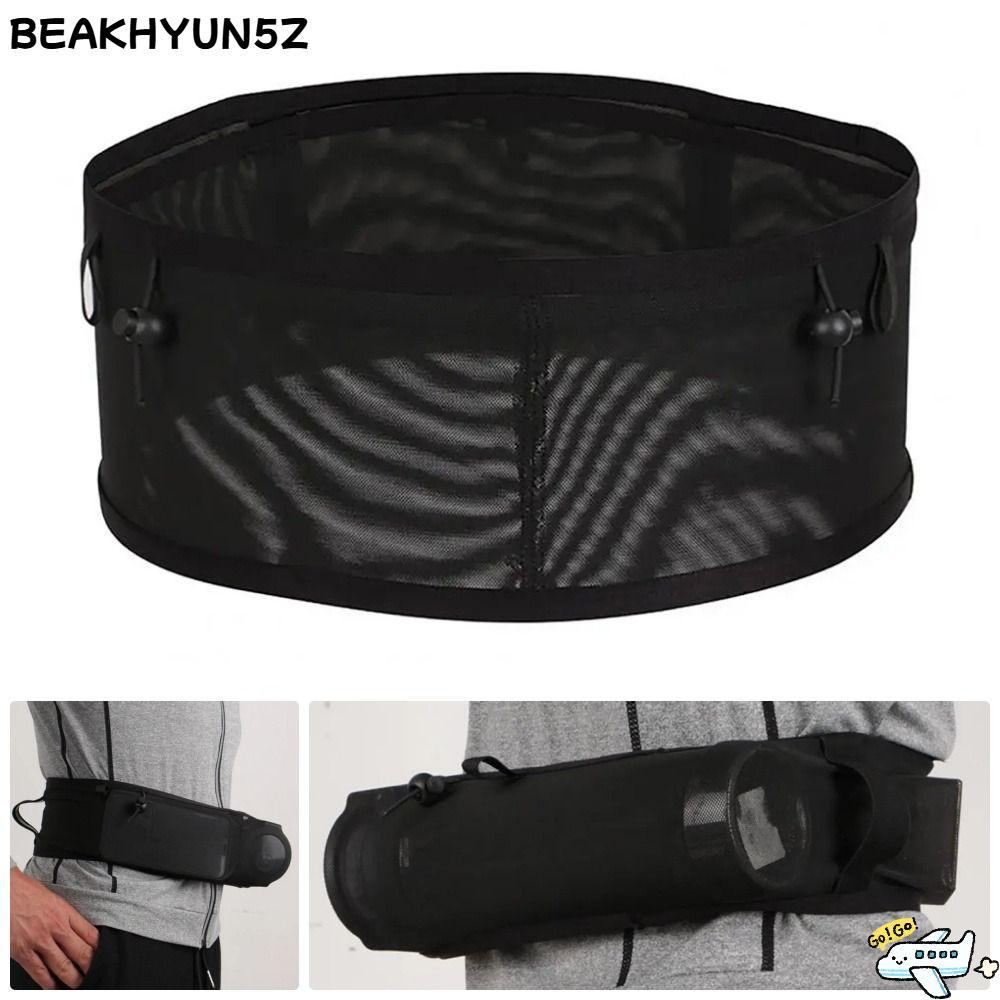 BEAKHYUN5Z 1 ชิ้นเอวแพ็ค, ผู้ชายผู้หญิงวิ่งเข็มขัดกีฬากระเป๋าเข็มขัด, กลางแจ้ง GymSport กระเป๋าสําหรับรอบซ่อนวิ่งโทรศัพท์