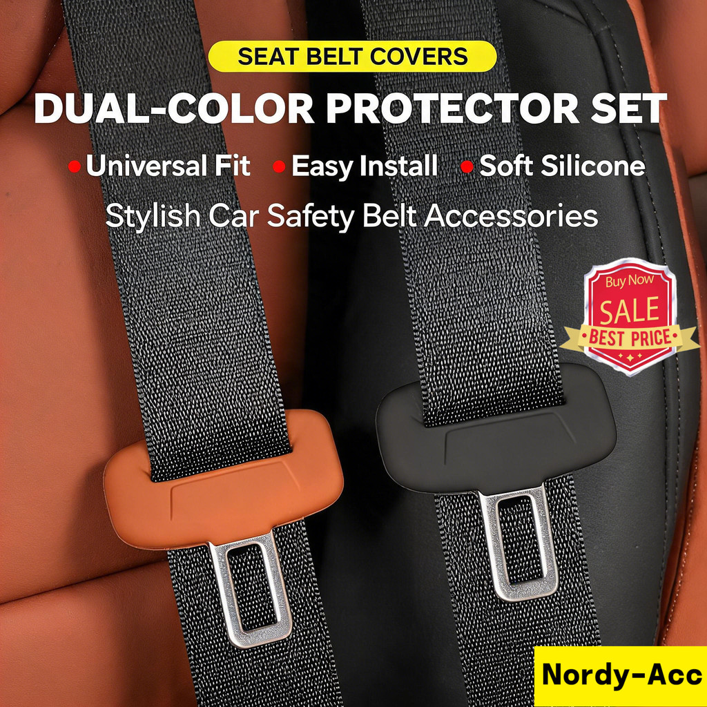 รถที่นั่งเข็มขัดหัวเข็มขัด, Penutup Klip Tali Pinggang Kereta, Anti-Scratch ยาง Protector คลิป Universal สําหรับ SUV ซีดานรถบรรทุก