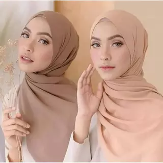 ผ้าคลุมชีฟองสีพื้นพันยาว เกรดพรีเมี่ยม ใส่สบายๆ ไม่ร้อน รุ่น 175×70 สีสวย ผ้านิ่ม